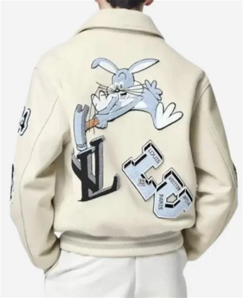 louis vuitton varsity jacket men|louis vuitton bugs bunny jacket.